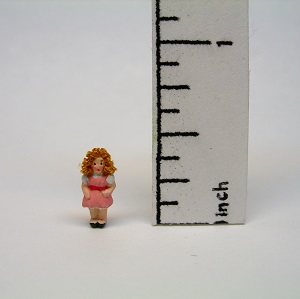 tiny standing doll